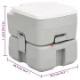 Portable toilet and water tank set for camping by vidaXL, Camping and hiking - Ref: Foro24-3186658, Price: 330,57 €, Discount: %