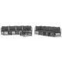Gartenmöbel-Set 9-tlg. und Kissen anthrazitgrauer Stahl von vidaXL, Gartensets - Ref: Foro24-3186831, Preis: 814,66 €, Rabatt: %
