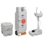 Portable camping toilet with sink and water tank by vidaXL, Camping and hiking - Ref: Foro24-3186670, Price: 432,99 €, Discou...