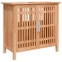 2-teiliges Badmöbel-Set aus massivem Nussbaumholz von vidaXL, Badezimmermöbel - Ref: Foro24-3185783, Preis: 144,49 €, Rabatt: %