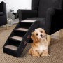 Klappleiter für Hunde schwarz 62x40x49,5 cm von vidaXL, Stufen und Rampen für Haustiere - Ref: Foro24-170985, Preis: 55,22 €,...