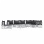 8-teiliges Gartenmöbel-Set mit Kissen aus weißem Stahl von vidaXL, Gartensets - Ref: Foro24-3186890, Preis: 524,91 €, Rabatt: %