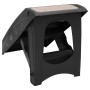 Klappleiter für Hunde schwarz 62x40x49,5 cm von vidaXL, Stufen und Rampen für Haustiere - Ref: Foro24-170985, Preis: 55,22 €,...