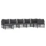 7-teiliges Gartenmöbel-Set mit anthrazitfarbenen Stahlkissen von vidaXL, Gartensets - Ref: Foro24-3186897, Preis: 593,92 €, R...