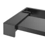 Duschwand mit ESG-Glasablage und schwarzem Aluminium 100x195cm von vidaXL, Duschwände und Duschwände - Ref: Foro24-3185467, P...