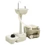 Toilet set with sink and portable water tank for camping by vidaXL, Camping and hiking - Ref: Foro24-3186663, Price: 418,93 €...