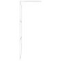Shower screen with ESG glass shelf and chrome aluminum 100x195cm by vidaXL, Shower walls and screens - Ref: Foro24-3185500, P...