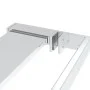 Shower screen with ESG glass shelf and chrome aluminum 100x195cm by vidaXL, Shower walls and screens - Ref: Foro24-3185500, P...