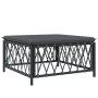 Garden furniture set 4 pieces and anthracite gray steel cushions by vidaXL, Garden sets - Ref: Foro24-3186861, Price: 330,71 ...