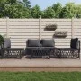 5-piece garden furniture set with anthracite grey steel cushions by vidaXL, Garden sets - Ref: Foro24-3186833, Price: 423,00 ...