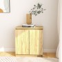 Solid pine wood auxiliary cabinet 60x36x65 cm by vidaXL, Sideboards - Ref: Foro24-833097, Price: 63,54 €, Discount: %