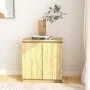Solid pine wood auxiliary cabinet 60x36x65 cm by vidaXL, Sideboards - Ref: Foro24-833097, Price: 62,73 €, Discount: %