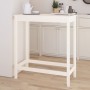 Mesa alta de bar madera maciza de pino blanco 100x50x110 cm de vidaXL, Mesas de cocina y de comedor - Ref: Foro24-833266, Pre...