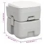 Portable Camping Basin Toilet Set by vidaXL, Camping and hiking - Ref: Foro24-3186669, Price: 344,08 €, Discount: %