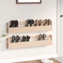 Wandschuhregale 2 Stück Kiefernholz 110x9x23 cm von vidaXL, Schuhregale und Schuhorganisatoren - Ref: Foro24-833275, Preis: 4...