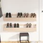 Wall shoe racks 2 pcs pine wood 110x9x23 cm by vidaXL, Shoe racks and shoe organizers - Ref: Foro24-833275, Price: 45,05 €, D...