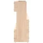 Wall shoe racks 2 pcs pine wood 110x9x23 cm by vidaXL, Shoe racks and shoe organizers - Ref: Foro24-833275, Price: 45,05 €, D...