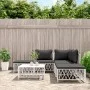 6-teiliges Gartenmöbel-Set mit Kissen aus weißem Stahl von vidaXL, Gartensets - Ref: Foro24-3186880, Preis: 324,22 €, Rabatt: %