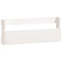 Estantes de zapatos de pared 2 uds madera pino blanco 59x9x23cm de vidaXL, Zapateros y organizadores de calzado - Ref: Foro24...
