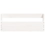 Estantes de zapatos de pared 2 uds madera pino blanco 59x9x23cm de vidaXL, Zapateros y organizadores de calzado - Ref: Foro24...