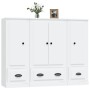 Tall sideboards 3 pieces white plywood by vidaXL, Sideboards - Ref: Foro24-3185295, Price: 229,40 €, Discount: %