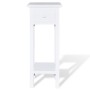 Beistelltisch mit weißer Schublade von vidaXL, Seitentische - Ref: Foro24-241147, Preis: 79,28 €, Rabatt: %