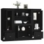 Hohe Sideboards, 3 Stück, schwarzes Sperrholz von vidaXL, Sideboards - Ref: Foro24-3185312, Preis: 208,60 €, Rabatt: %