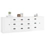 Sideboards 3 Einheiten aus glänzend weißem Sperrholz von vidaXL, Sideboards - Ref: Foro24-3185289, Preis: 265,89 €, Rabatt: %