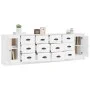 Sideboards 3 Einheiten aus glänzend weißem Sperrholz von vidaXL, Sideboards - Ref: Foro24-3185289, Preis: 261,54 €, Rabatt: %