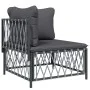 8-piece garden furniture set with anthracite steel cushions by vidaXL, Garden sets - Ref: Foro24-3186917, Price: 688,74 €, Di...