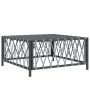 8-teiliges Gartenmöbel-Set mit anthrazitfarbenen Stahlkissen von vidaXL, Gartensets - Ref: Foro24-3186917, Preis: 688,80 €, R...