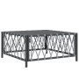 Juego de muebles de jardín 8 pzas con cojines acero antracita de vidaXL, Conjuntos de jardín - Ref: Foro24-3186917, Precio: 6...