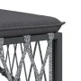 8-piece garden furniture set with anthracite steel cushions by vidaXL, Garden sets - Ref: Foro24-3186917, Price: 688,74 €, Di...