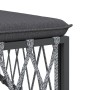 Juego de muebles de jardín 8 pzas con cojines acero antracita de vidaXL, Conjuntos de jardín - Ref: Foro24-3186917, Precio: 6...