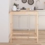 Hoher Stehtisch aus massivem Kiefernholz 100x50x110 cm von vidaXL, Küchen- und Esstische - Ref: Foro24-833265, Preis: 71,09 €...