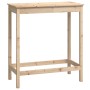 Hoher Stehtisch aus massivem Kiefernholz 100x50x110 cm von vidaXL, Küchen- und Esstische - Ref: Foro24-833265, Preis: 71,09 €...