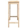 Hoher Stehtisch aus massivem Kiefernholz 100x50x110 cm von vidaXL, Küchen- und Esstische - Ref: Foro24-833265, Preis: 71,09 €...