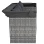 4-piece garden sofa set and gray synthetic rattan cushions by vidaXL, Garden sets - Ref: Foro24-3186649, Price: 418,96 €, Dis...