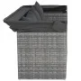 4-piece garden sofa set and gray synthetic rattan cushions by vidaXL, Garden sets - Ref: Foro24-3186649, Price: 397,39 €, Dis...