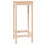 High bar table solid pine wood 50x50x110 cm by vidaXL, Kitchen and dining tables - Ref: Foro24-833263, Price: 56,93 €, Discou...