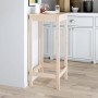 Hoher Stehtisch aus massivem Kiefernholz 50x50x110 cm von vidaXL, Küchen- und Esstische - Ref: Foro24-833263, Preis: 56,93 €,...
