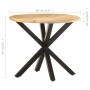 Mesa auxiliar de madera maciza de mango 68x68x56 cm