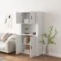 Hohes weißes Sideboard aus Sperrholz von vidaXL, Sideboards - Ref: Foro24-3185351, Preis: 161,67 €, Rabatt: %