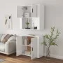 Hohes weißes Sideboard aus Sperrholz von vidaXL, Sideboards - Ref: Foro24-3185351, Preis: 161,67 €, Rabatt: %