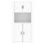 Hohes weißes Sideboard aus Sperrholz von vidaXL, Sideboards - Ref: Foro24-3185351, Preis: 161,67 €, Rabatt: %