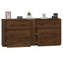 Sideboards 2 Stück Eichenbraunes Sperrholz von vidaXL, Sideboards - Ref: Foro24-3185414, Preis: 174,87 €, Rabatt: %