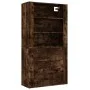 Hohes Sideboard aus geräuchertem Eichensperrholz von vidaXL, Sideboards - Ref: Foro24-3185396, Preis: 158,93 €, Rabatt: %