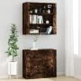 Hohes Sideboard aus geräuchertem Eichensperrholz von vidaXL, Sideboards - Ref: Foro24-3185396, Preis: 158,93 €, Rabatt: %
