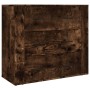 Aparador alto madera contrachapada roble ahumado de vidaXL, Aparadores - Ref: Foro24-3185396, Precio: 167,15 €, Descuento: %