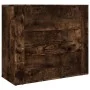 Hohes Sideboard aus geräuchertem Eichensperrholz von vidaXL, Sideboards - Ref: Foro24-3185396, Preis: 158,93 €, Rabatt: %